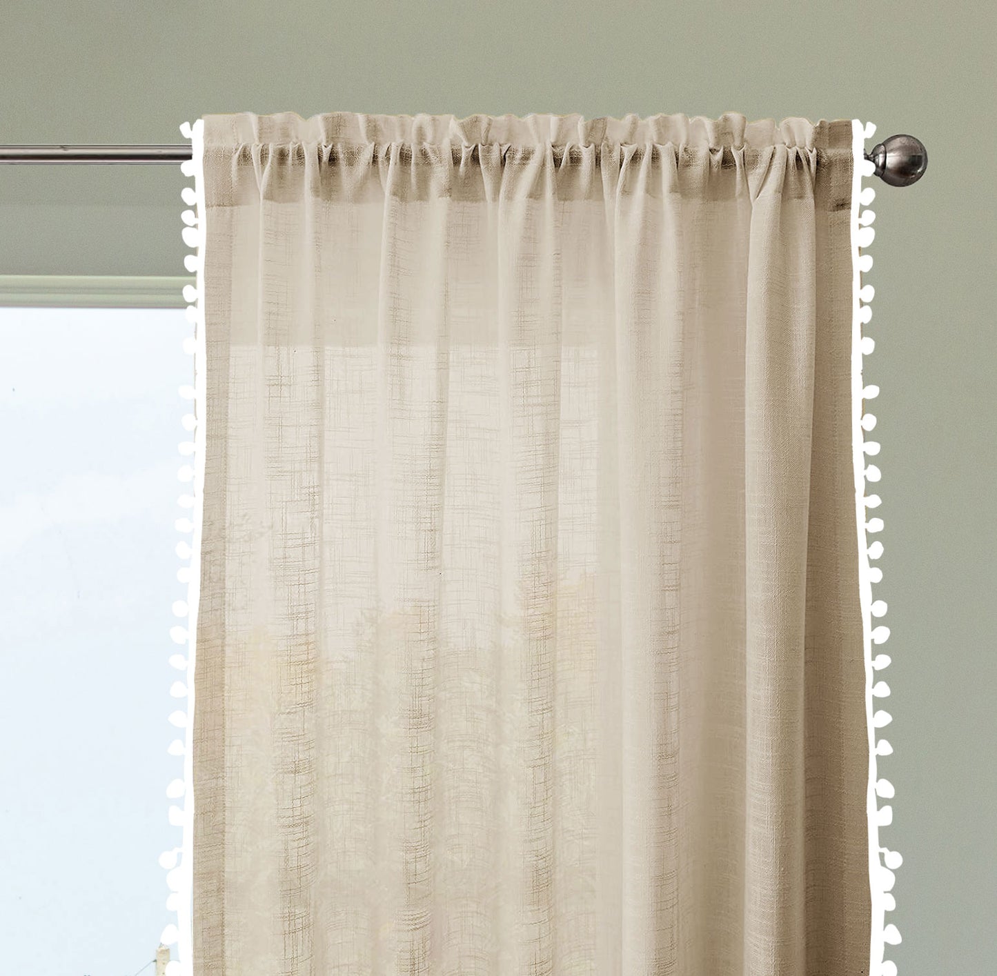 Handpicked Breeze - Rod Pocket Curtain