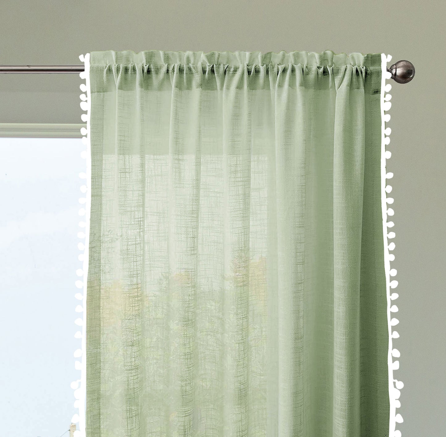 Handpicked Breeze - Rod Pocket Curtain