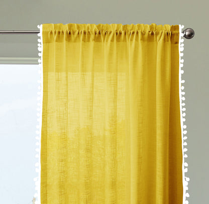 Handpicked Breeze - Rod Pocket Curtain curtain