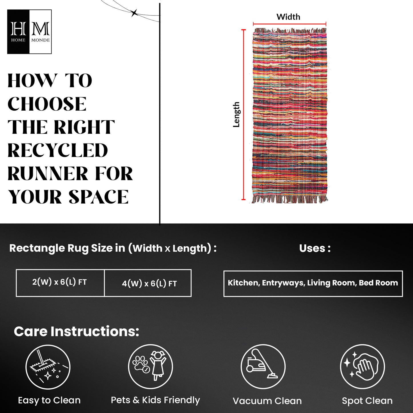 Earthology Harmony - Recycled Runner Rug