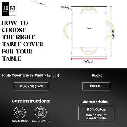 Imprimer Quatrefoil - Table Cover Table