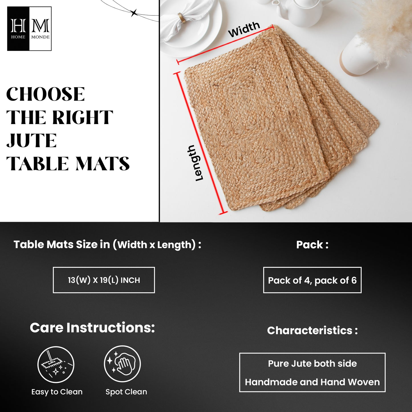 Fort Jute - Table Mats