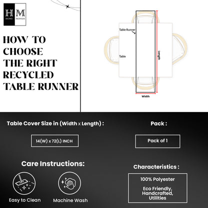 Earthology Nautica - Recycled Table Runner 