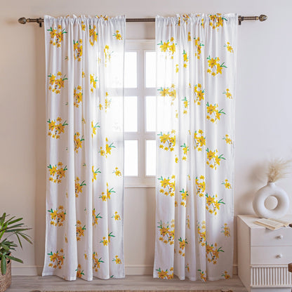 Imprimer Gleamflora - Rod Pocket Curtains curtain